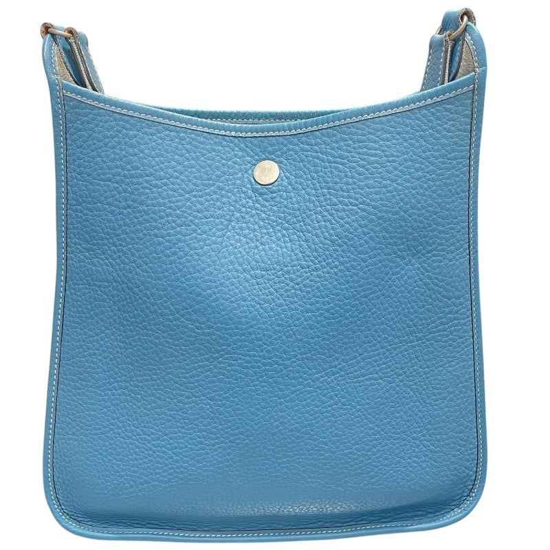 エルメス HERMES ヴェスパPM □A刻 ブルージーン　シルバー金具 トリヨンクレマンス ユニセックス ショルダーバッグ