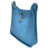 エルメス HERMES ヴェスパPM □A刻 ブルージーン　シルバー金具 トリヨンクレマンス ユニセックス ショルダーバッグ