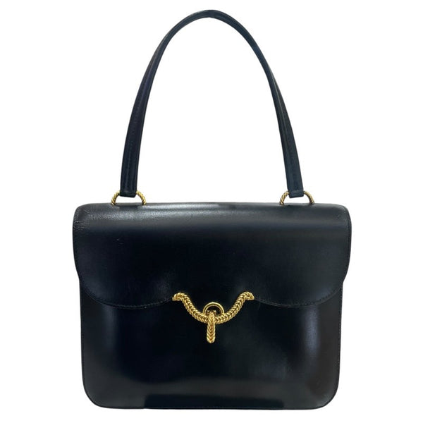 エルメス HERMES ヴァスコ ブラック ゴールド金具 ボックス