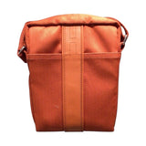 エルメス HERMES アカプルコ バンドリエール PM オレンジ シルバー金具 トワル ユニセックス ショルダーバッグ
