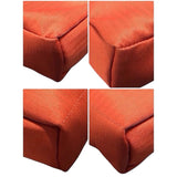 エルメス HERMES アカプルコ バンドリエール PM オレンジ シルバー金具 トワル ユニセックス ショルダーバッグ