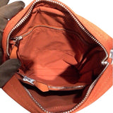 エルメス HERMES アカプルコ バンドリエール PM オレンジ シルバー金具 トワル ユニセックス ショルダーバッグ