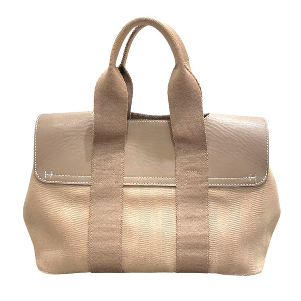 エルメス HERMES ヴァルパライソPM ベージュ トワル レディース ハンドバッグ