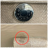 エルメス HERMES ヴァルパライソPM ベージュ トワル レディース ハンドバッグ