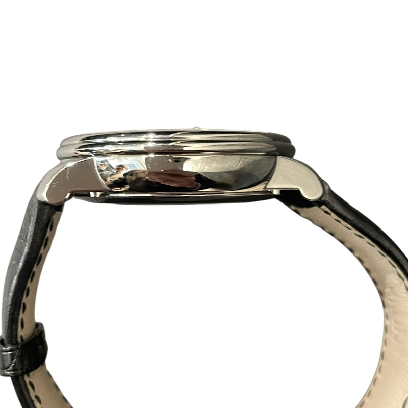ブランパン BLANCPAIN ヴィルレカンティエ 6676-1127-55B ステンレススティール/革ベルト メンズ 腕時計