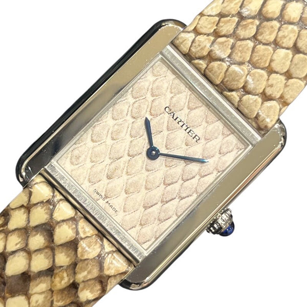 W5200020 カルティエ(Cartier) タンクソロ SM パイソンモチーフ