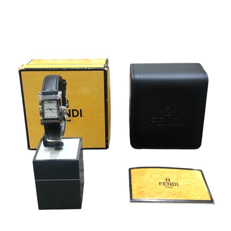 フェンディ FENDI レディースウォッチ 7100L ホワイトシェル ステンレス クオーツ レディース 腕時計