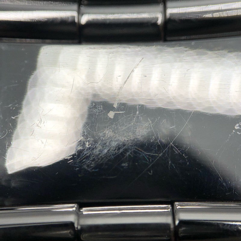 グッチ GUCCI スクエアウォッチ 600J ブラック SS レディース 腕時計