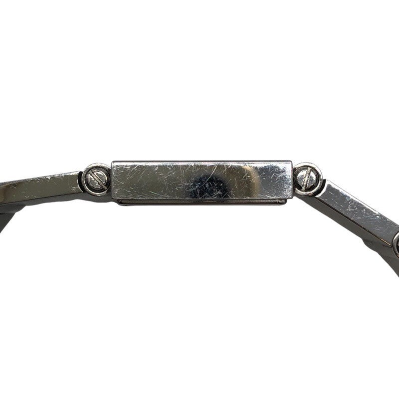 グッチ GUCCI スクエアウォッチ 600J ブラック SS レディース 腕時計