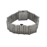 グッチ GUCCI スクエアウォッチ 600J ブラック SS レディース 腕時計