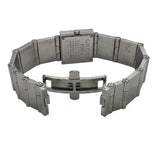 グッチ GUCCI スクエアウォッチ 600J ブラック SS レディース 腕時計