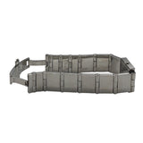 グッチ GUCCI スクエアウォッチ 600J ブラック SS レディース 腕時計