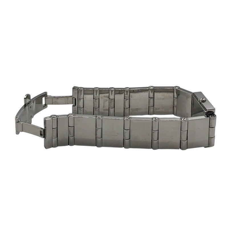 グッチ GUCCI スクエアウォッチ 600J ブラック SS レディース 腕時計