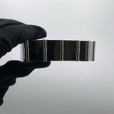 グッチ GUCCI スクエアウォッチ 600J ブラック SS レディース 腕時計