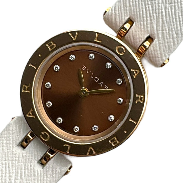 ブルガリ BVLGARI B-Zero1 BZP23SG ブラウン SS/PG  レディース 腕時計