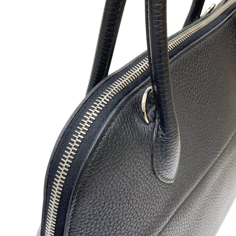 エルメス HERMES ボリード31 Y刻印 ブラック シルバー金具 トリヨンクレマンス レディース 2wayハンドバッグ