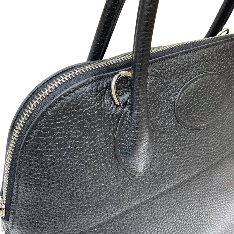 エルメス HERMES ボリード31 Y刻印 ブラック シルバー金具 トリヨンクレマンス レディース 2wayハンドバッグ