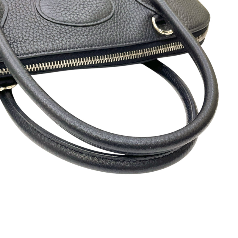 エルメス HERMES ボリード31 Y刻印 ブラック シルバー金具 トリヨンクレマンス レディース 2wayハンドバッグ