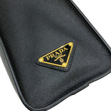 プラダ PRADA サフィアーノ 2WAYハンドバッグ 1BA337 ブラック サフィアーノレザー レディース ハンドバッグ