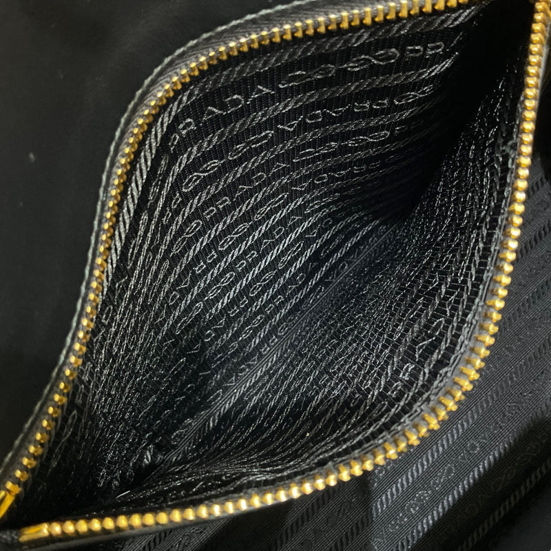 プラダ PRADA サフィアーノ 2WAYハンドバッグ 1BA337 ブラック サフィアーノレザー レディース ハンドバッグ