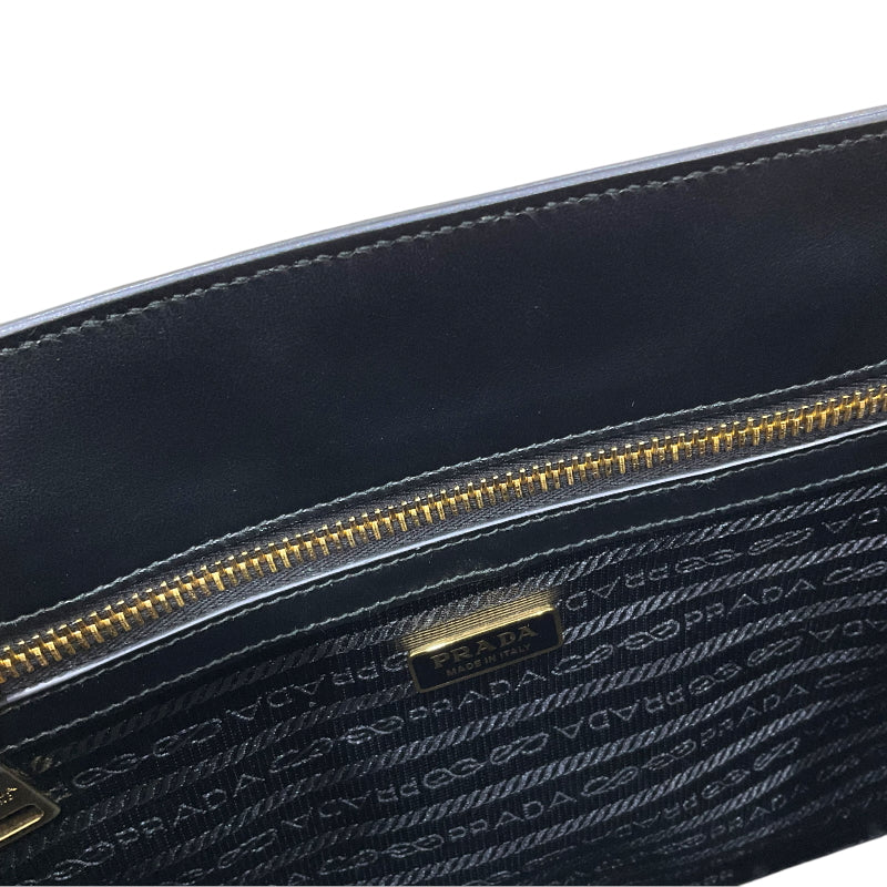 プラダ PRADA サフィアーノ 2WAYハンドバッグ 1BA337 ブラック