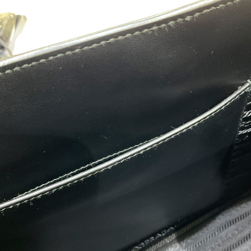 プラダ PRADA サフィアーノ 2WAYハンドバッグ 1BA337 ブラック サフィアーノレザー レディース ハンドバッグ