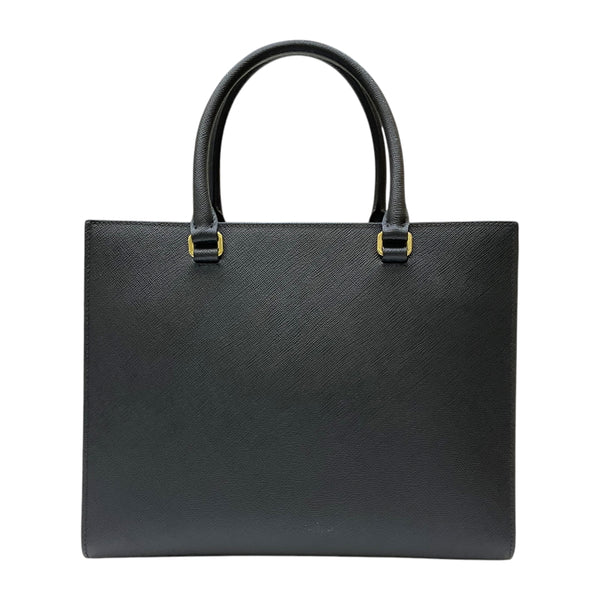 プラダ PRADA サフィアーノ 2WAYハンドバッグ 1BA337 ブラック サフィアーノレザー レディース ハンドバッグ