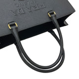 プラダ PRADA サフィアーノ 2WAYハンドバッグ 1BA337 ブラック サフィアーノレザー レディース ハンドバッグ