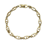 クリスチャン・ディオール Christian Dior CDチャーム ブレスレット ゴールド メタル アクセサリー