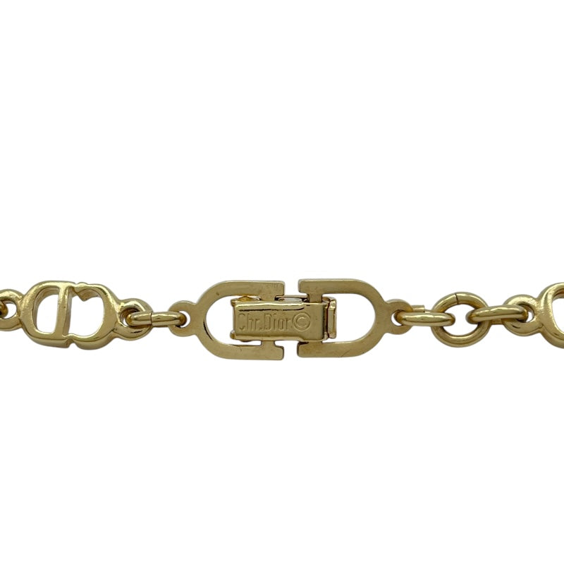 クリスチャン・ディオール Christian Dior CDチャーム ブレスレット ゴールド メタル アクセサリー