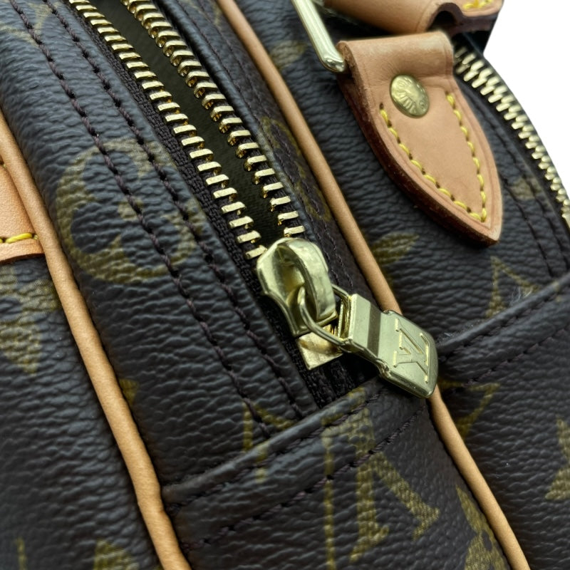 ルイ・ヴィトン LOUIS VUITTON リポーターPM M45254 ブラウン モノグラムキャンバス ユニセックス ショルダーバッグ