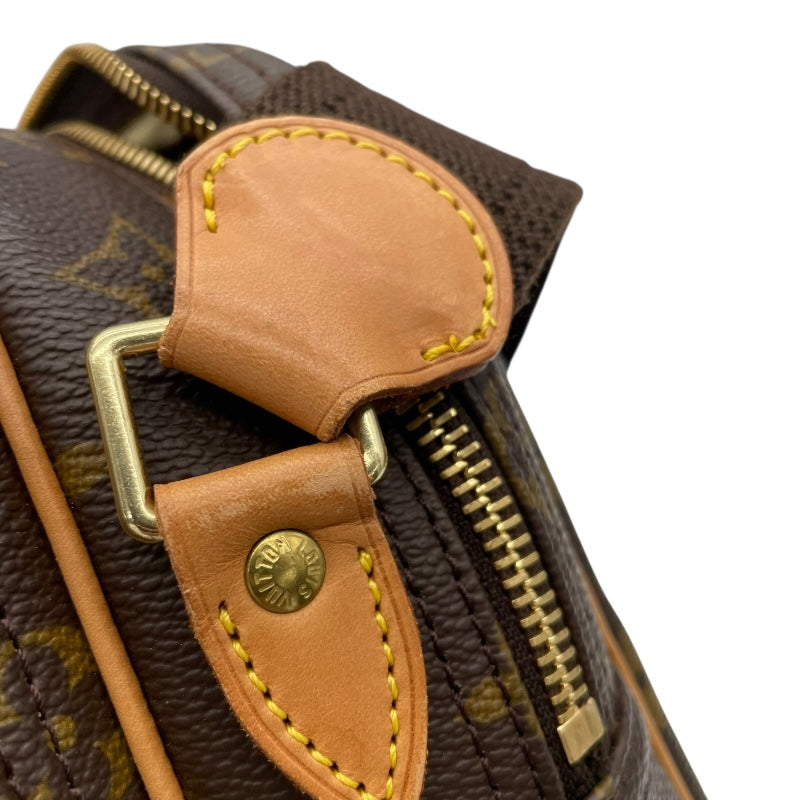 ルイ・ヴィトン LOUIS VUITTON リポーターPM M45254 ブラウン モノグラムキャンバス ユニセックス ショルダーバッグ