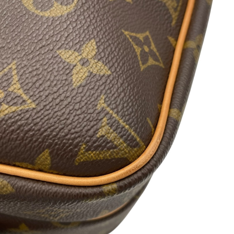 ルイ・ヴィトン LOUIS VUITTON リポーターPM M45254 ブラウン モノグラムキャンバス ユニセックス ショルダーバッグ