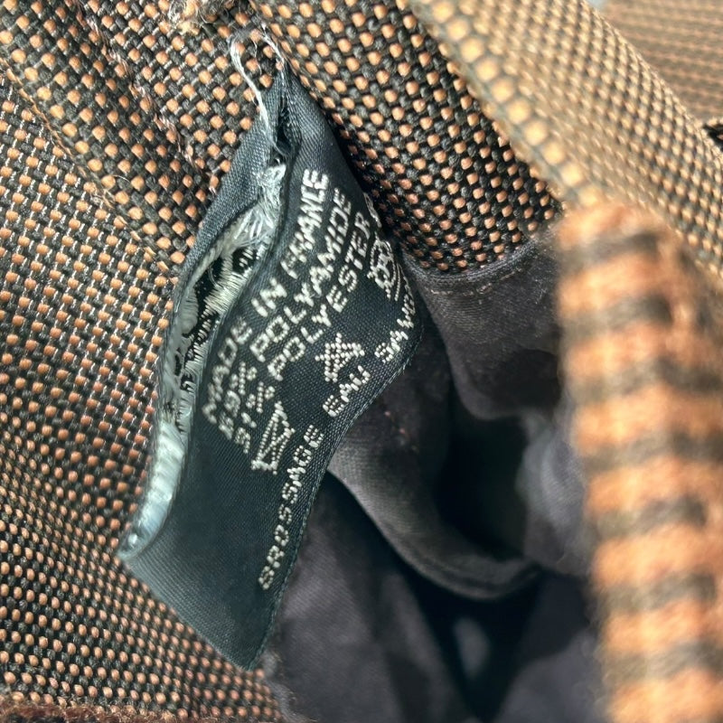 エルメス HERMES エールラインポシェット ブラウン ナイロンキャンバス ユニセックス ショルダーバッグ