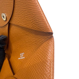 エルメス HERMES カルヴィ □Q刻（2013年） ゴールド エプソン レディース カードケース