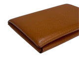 エルメス HERMES カルヴィ □Q刻（2013年） ゴールド エプソン レディース カードケース