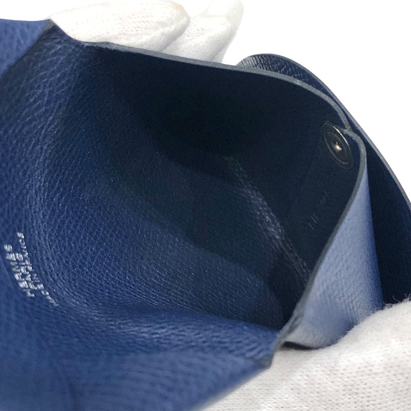エルメス HERMES バスディア T刻 ブルーニュイ エプソン レディース