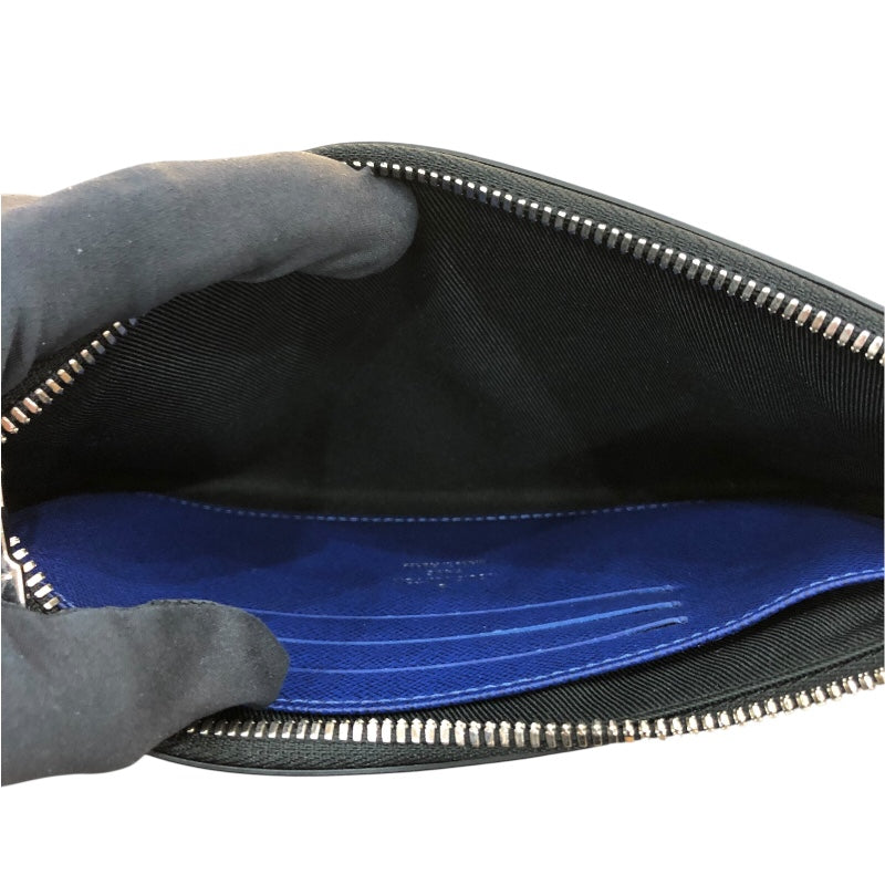 ルイ・ヴィトン LOUIS VUITTON ポシェット･ディスカバリーPM M30278 コバルト タイガラマ ユニセックス 長財布