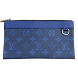 ルイ・ヴィトン LOUIS VUITTON ポシェット･ディスカバリーPM M30278 コバルト タイガラマ ユニセックス 長財布