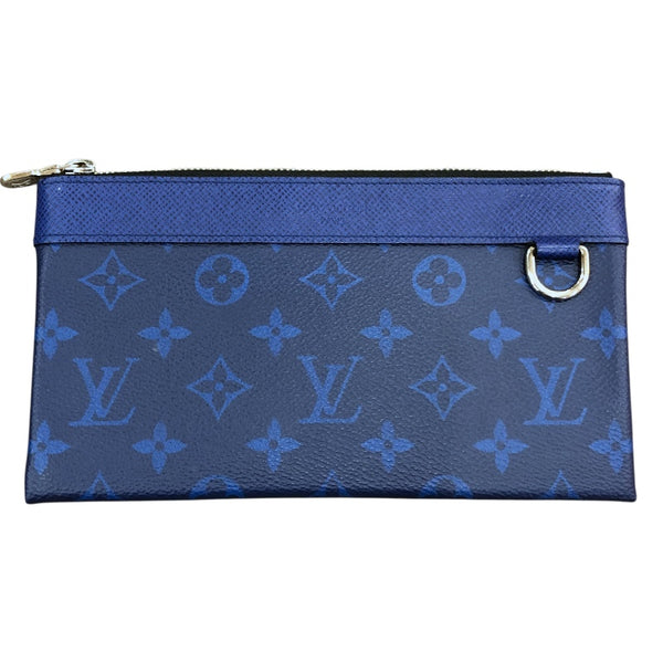 ルイ・ヴィトン LOUIS VUITTON ポシェット･ディスカバリーPM M30278 コバルト タイガラマ ユニセックス 長財布