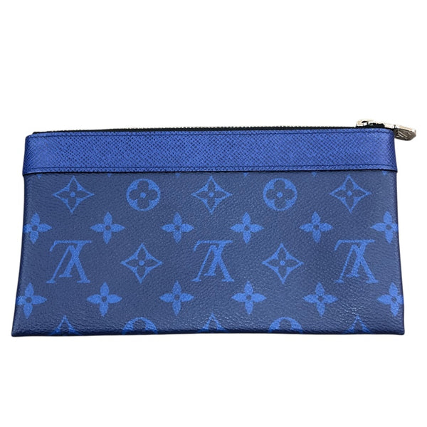 ルイ・ヴィトン LOUIS VUITTON ポシェット･ディスカバリーPM M30278 コバルト タイガラマ ユニセックス 長財布