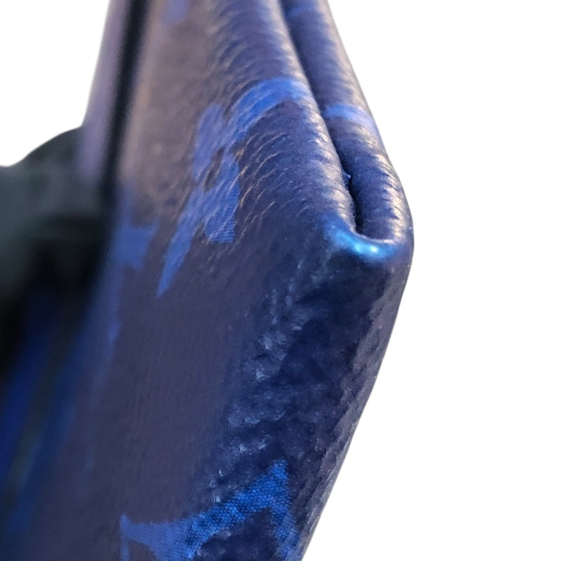 ルイ・ヴィトン LOUIS VUITTON ポシェット･ディスカバリーPM M30278 コバルト タイガラマ ユニセックス 長財布