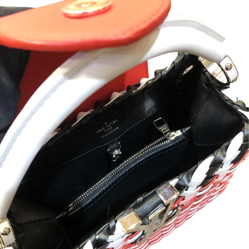 ルイ・ヴィトン LOUIS VUITTON カプシーヌBB　 M53670 レッド トリヨン/ルージュ レディース ショルダーバッグ