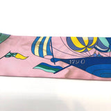 エルメス HERMES ツイリー　LesFolies Du Ciel シルク レディース スカーフ