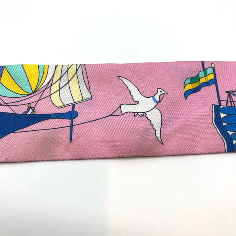 エルメス HERMES ツイリー　LesFolies Du Ciel シルク レディース スカーフ