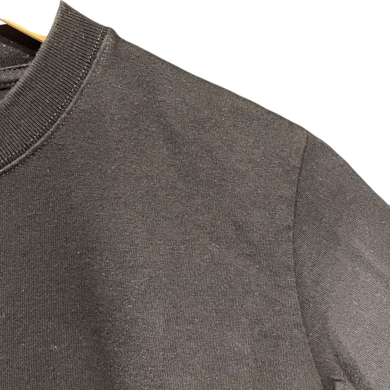 バレンシアガ BALENCIAGA ロゴプリントTシャツ 612964 ブラック コットン レディース 半袖Ｔシャツ