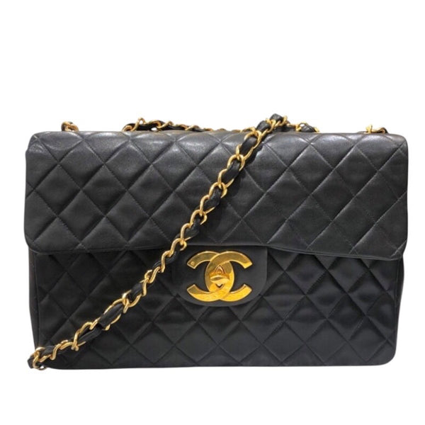 シャネル CHANEL デカマトラッセ34 A01094 ブラック　ゴールド金具 レディース ショルダーバッグ