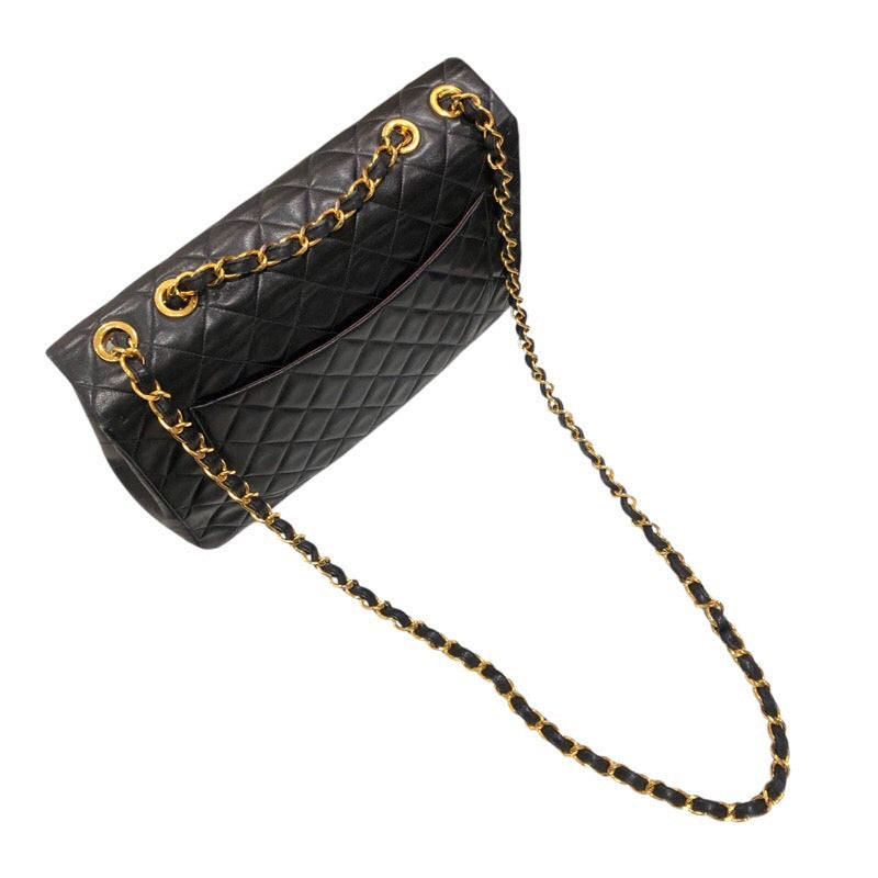 シャネル CHANEL デカマトラッセ34 A01094 ブラック　ゴールド金具 レディース ショルダーバッグ