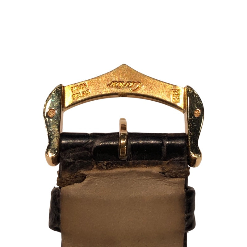 カルティエ Cartier バロンブルー  W6900356 K18YG/純正尾錠/社外ベルト メンズ 腕時計