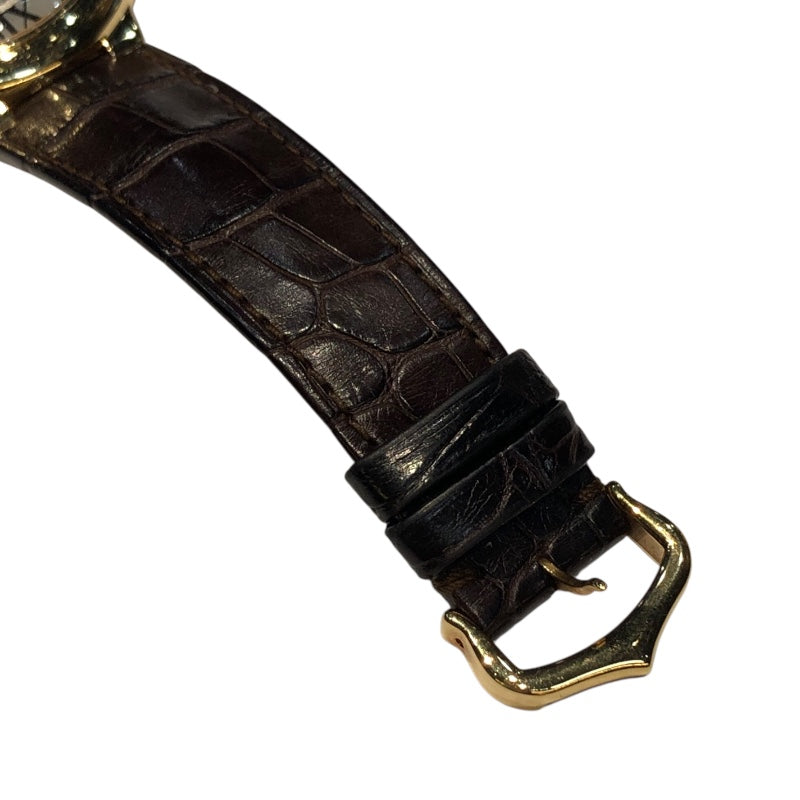 カルティエ Cartier バロンブルー  W6900356 K18YG/純正尾錠/社外ベルト メンズ 腕時計